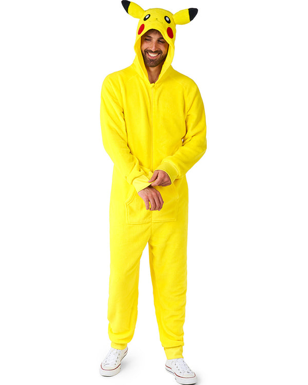 Pokemon Pikachu Adults Opposuit Onesie