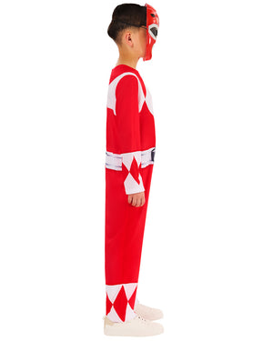 Power Rangers Red Boys Costume