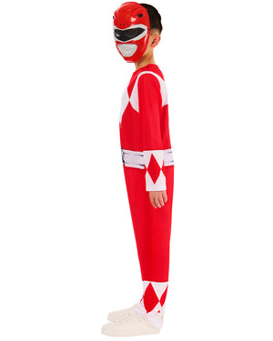 Power Rangers Red Boys Costume