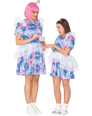 Pretty Fish Deluxe Girls Costume