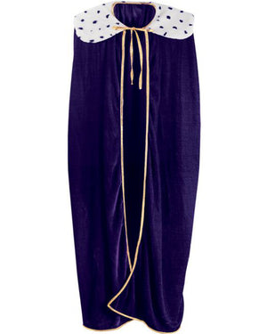 Purple King Queen Adult Robe