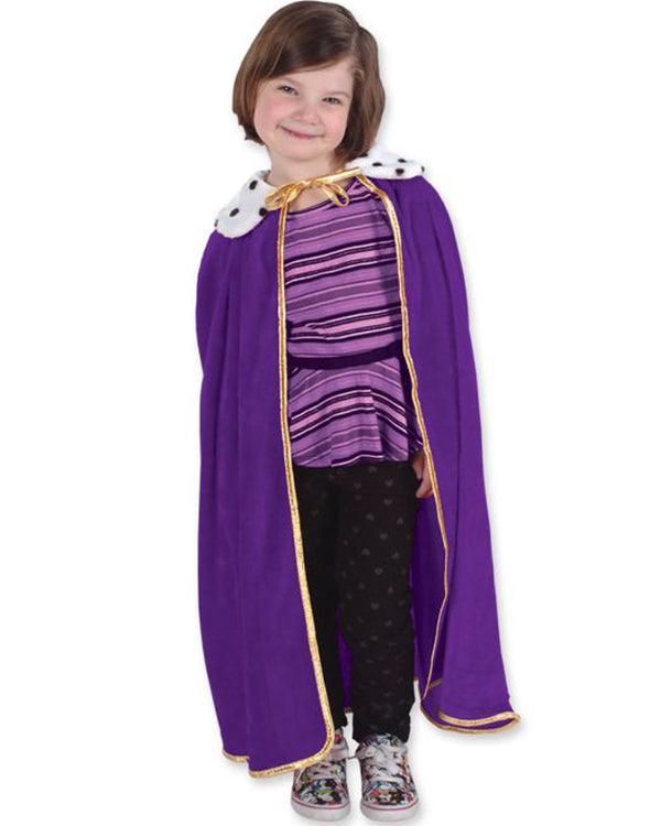 Purple King Queen Child Robe