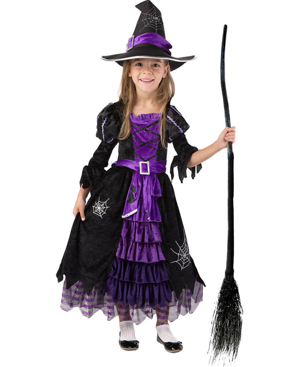 Purple Witch Girls Costume