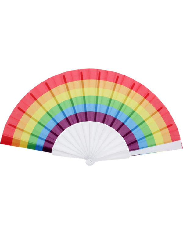 Rainbow Paper Fan