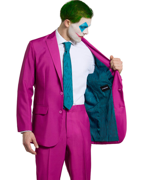 Ruby Red Joker Mens Suitmeister