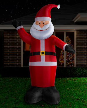 Santa Christmas Lawn Inflatable 3m