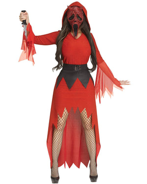 Scream Ghost Face Lives Bling Devil Womens Costume