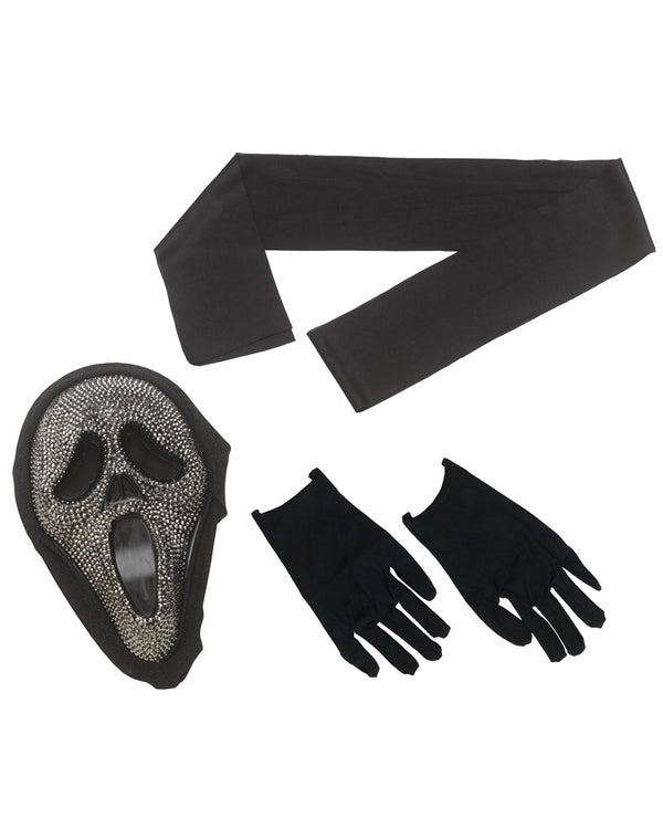 Scream Ghost Face Lives Gun Powder Mens Costume