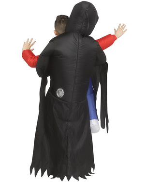 Scream Ghost Face Lives Piggyback Inflatable Kids Costume