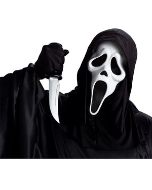 Scream Ghost Face Halloween Mask and Knife Prop