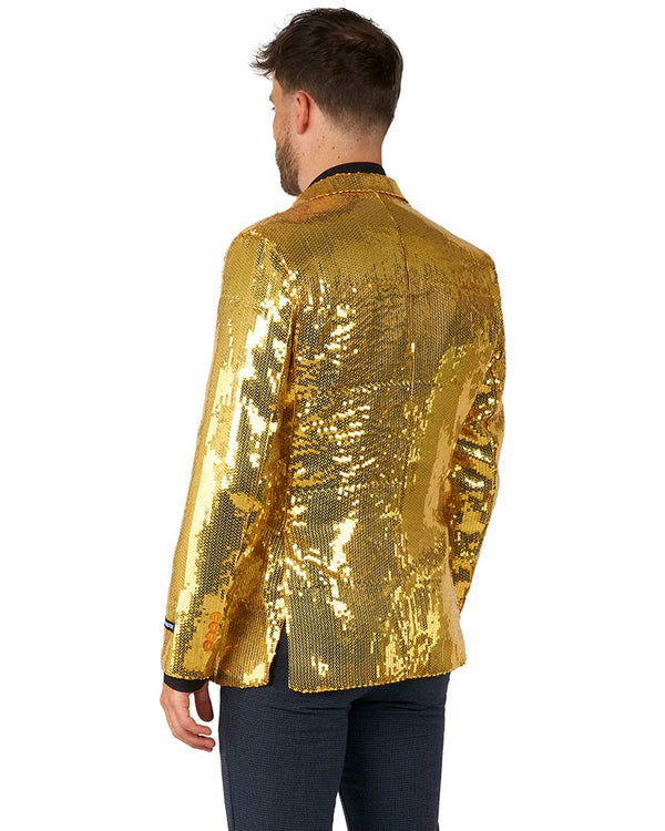 Sequins Gold Mens Suitmeister Jacket