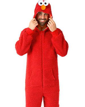 Sesame Street Elmo Adults Opposuit Onesie