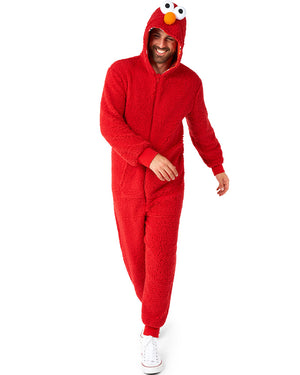 Sesame Street Elmo Adults Opposuit Onesie