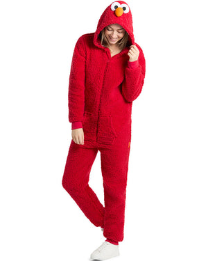 Sesame Street Elmo Adults Opposuit Onesie