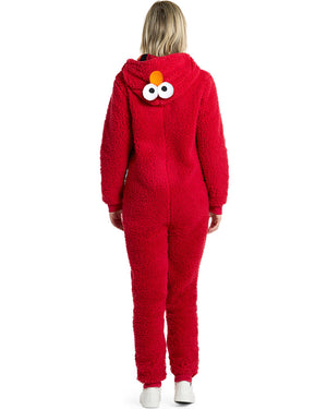 Sesame Street Elmo Adults Opposuit Onesie