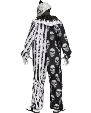 Skele Klown Mens Costume