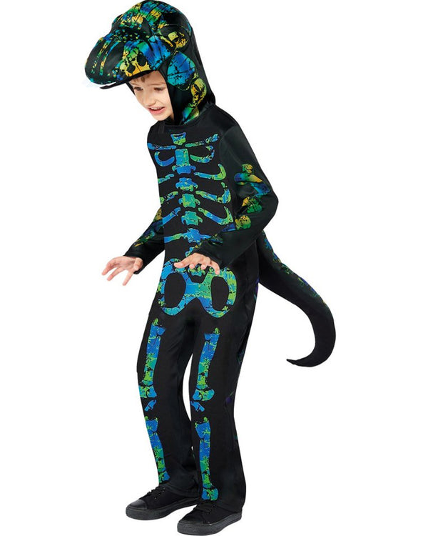 Skeleton Dino Boys Costume