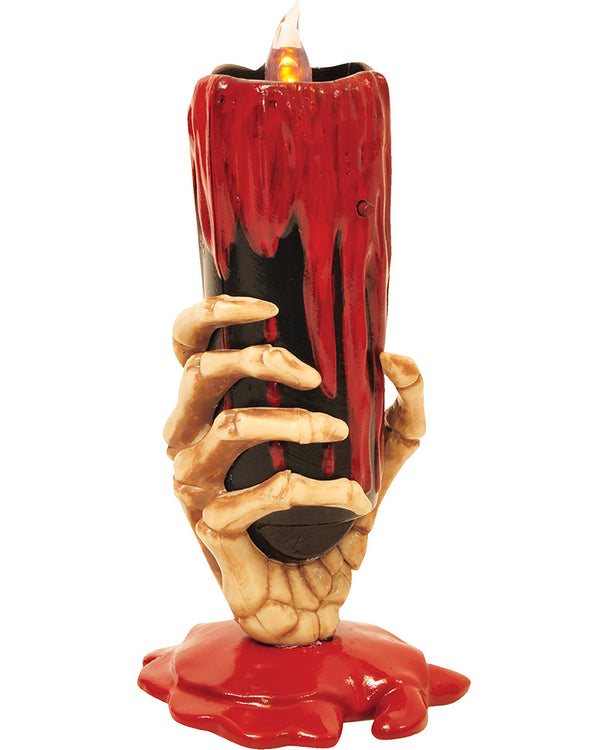 Skeleton Hand Candle