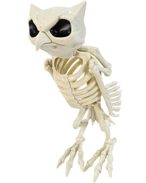 Skeleton Owl Prop 35cm