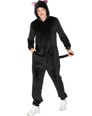 Slinky Black Cat Adults Costume