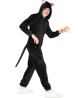 Slinky Black Cat Adults Costume