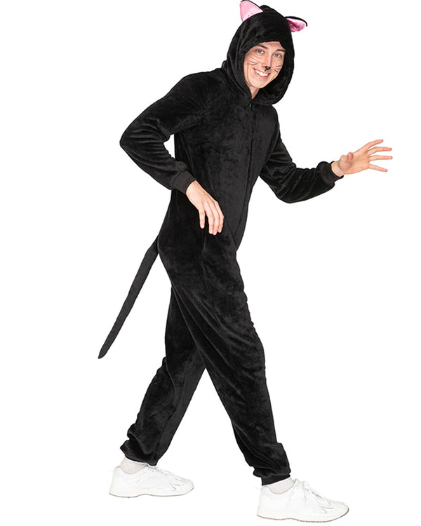 Slinky Black Cat Plus Size Adults Costume