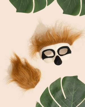 Sloth Deluxe Animal Mask and Tail Set