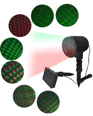 Solar Red and Green Motion Laser Dots