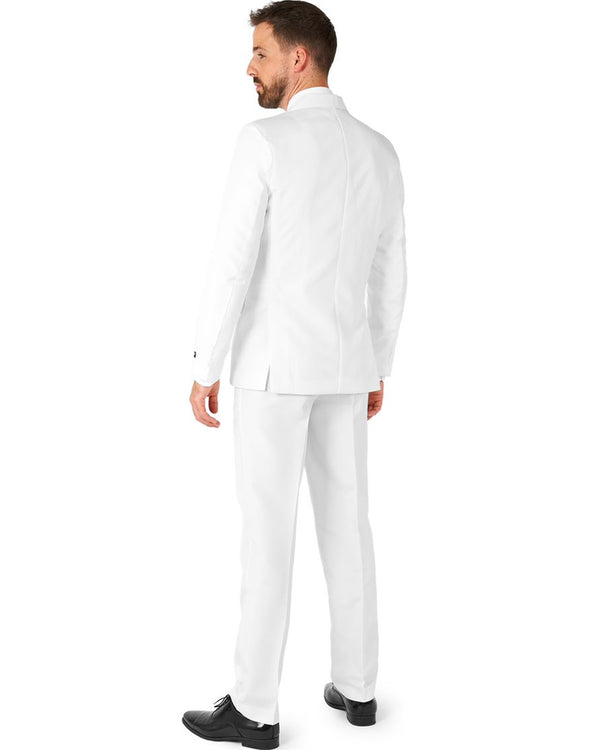 Solid White Mens Suitmeister