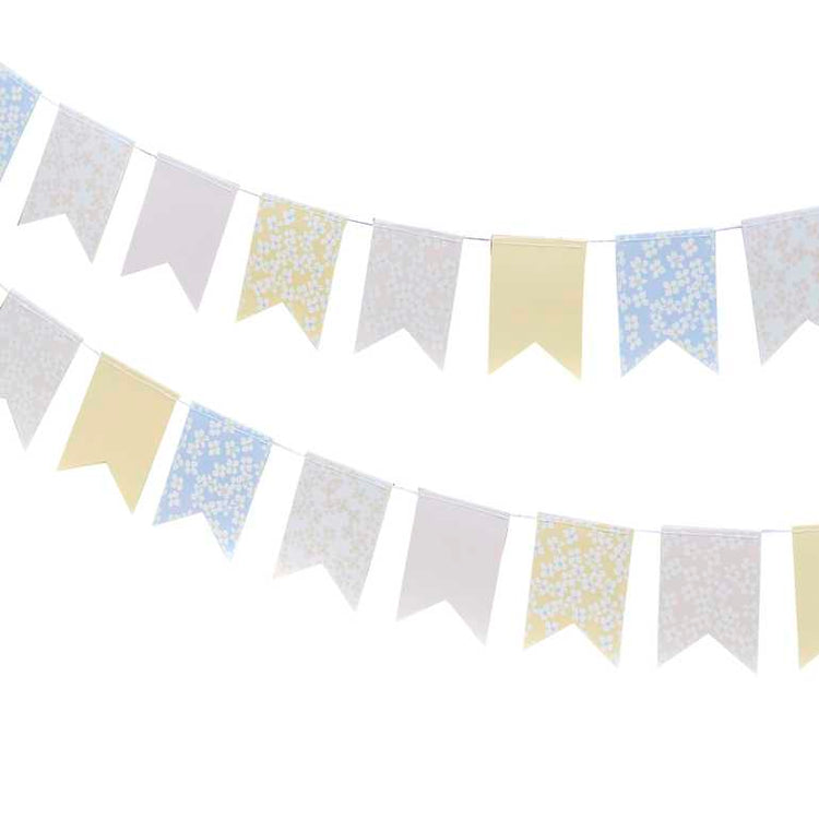 Hello Spring Floral Flag Party Bunting 5m