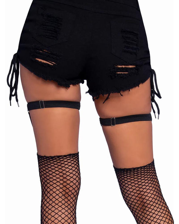 Spider Thigh High Garters