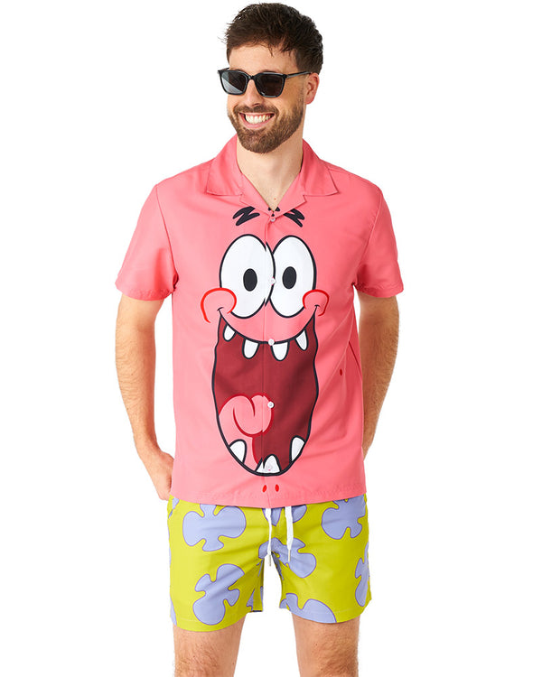 Spongebob Patrick Mens Suitmeister Swim Suit Combo