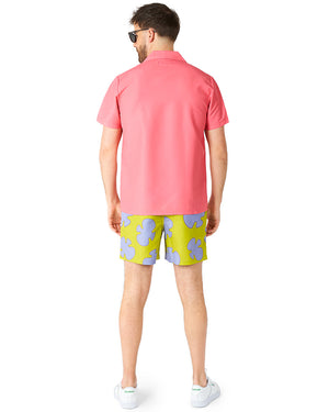 Spongebob Patrick Mens Suitmeister Swim Suit Combo