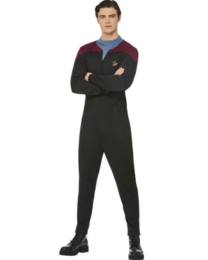 Star Trek Voyager Command Uniform Mens Costume