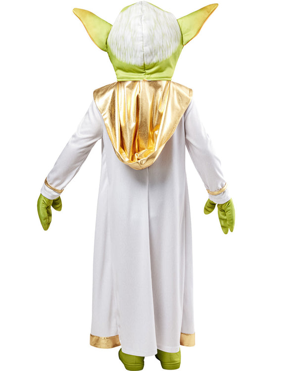 Star Wars Young Jedi Adventures Master Yoda Deluxe Boys Costume