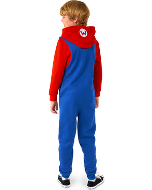 Super Mario Bros Mario Kids Opposuit Onesie