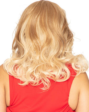 70s The Farrah Deluxe Long Blonde Wig