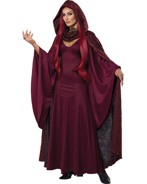 The Red Witch Medieval Womens Costume