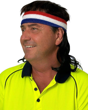 Trevor The Tease Black Magic Mullet Headband