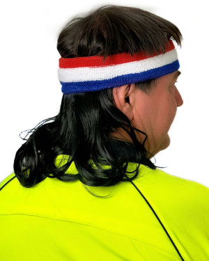 Trevor The Tease Black Magic Mullet Headband