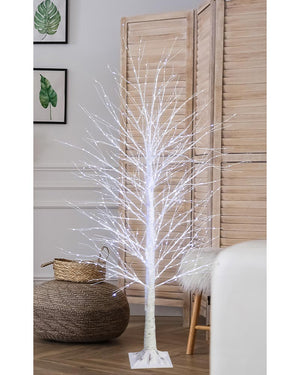 Twinkle Cool Christmas LED Micro Birch Tree 1.8m