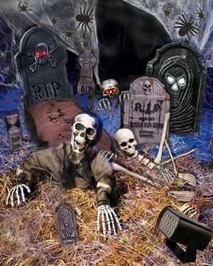 Ultimate Graveyard Kit with Grave Mound