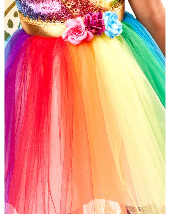 Unicorn Rainbow Tutu Girls Costume