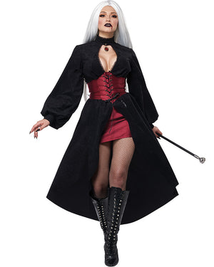 Vampire Corset Coat Womens Costume