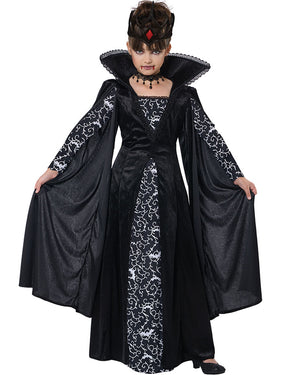 Vampire Queen Deluxe Girls Halloween Costume