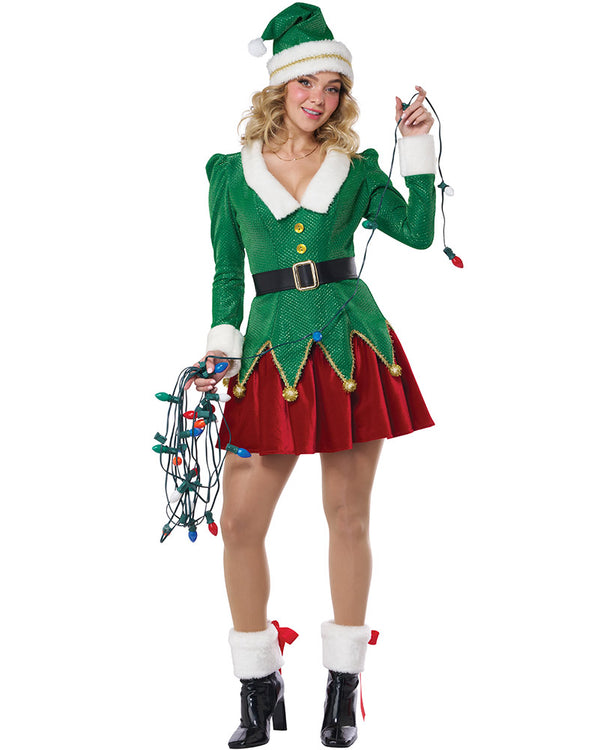 Very Merry Elf Womens Costume