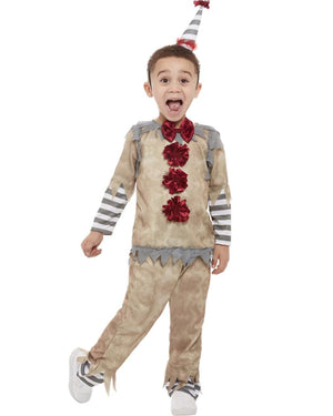 Vintage Clown Toddler Costume