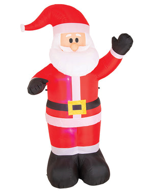 Waving Santa Inflatable Decoration 2.4m