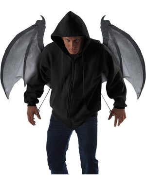 Wicked Black Bat Wings