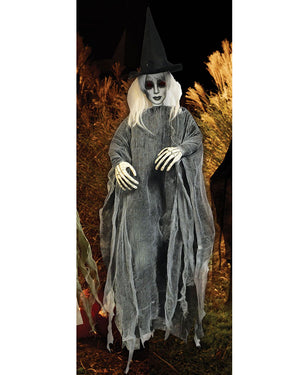 Witch Grey Shroud Hanging Decoration 91cm